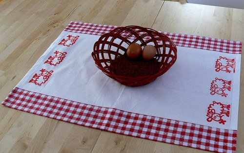 Ubrus s ovečkami1- sleva — foto 4