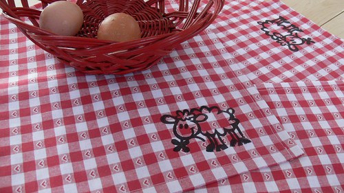 Ovečkové prostírání — foto 2