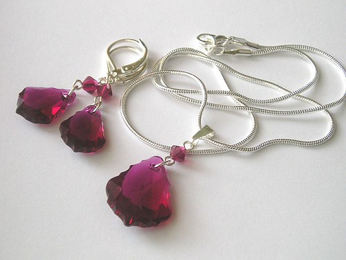 Swarovski sada Baroko Ruby — foto 5