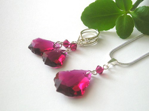 Swarovski sada Baroko Ruby — foto 6