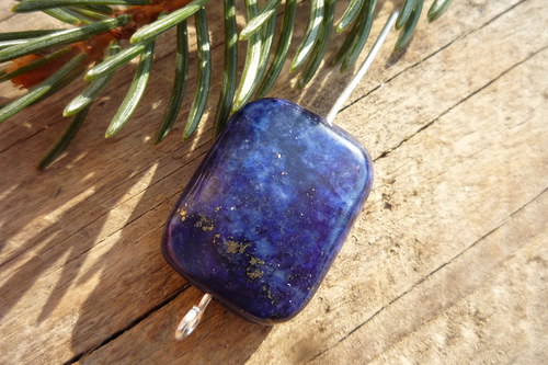 Vrtaný lapis lazuli č. L1033 — foto 2
