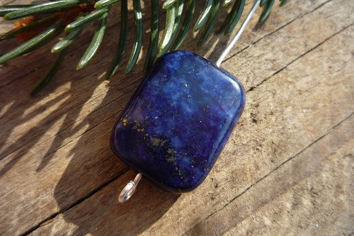 Vrtaný lapis lazuli č. L1033 — foto 4
