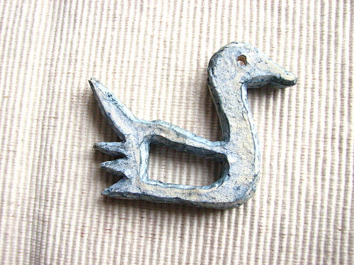 Modrá labuť 8x 6 cm — foto 2