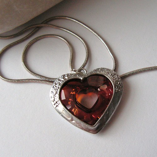 Swarovski srdce maličké červené — foto 2