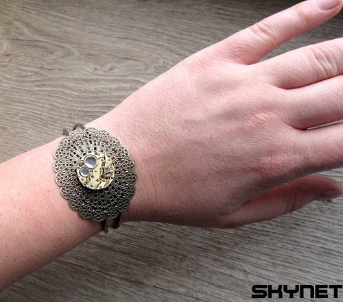 Steampunk náramek — foto 5