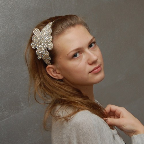 Bourbonská lilie ... čelenka — foto 2