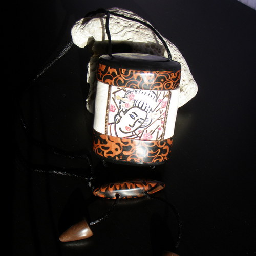Inro box Geisha — foto 2