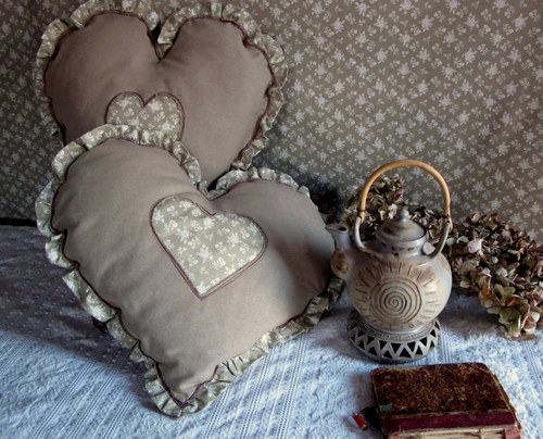 Polštář srdce — foto 3