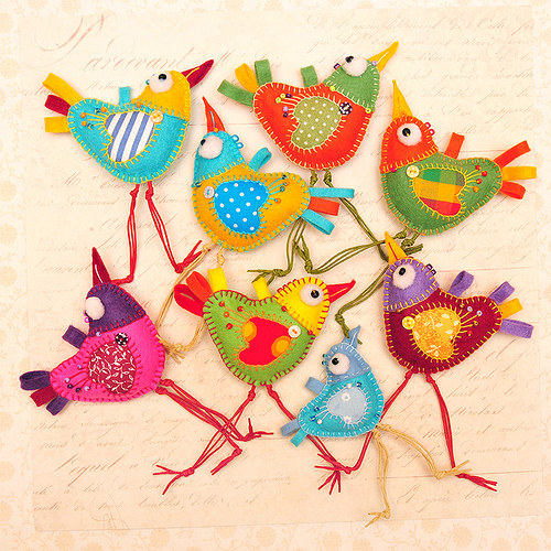 Jarní probuzení / Ptáček č.4 zelený — foto 6
