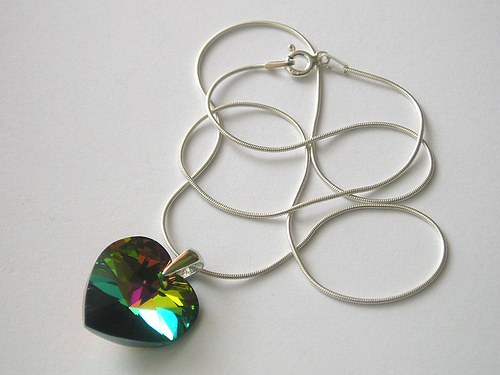 Swarovski srdce Vitrail Medium...na přání — foto 3