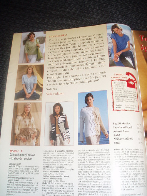 Časopis pletení Diana č.3 — foto 2