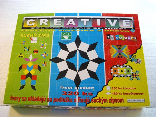 Creative - farebná mozaika z dreva — foto 3