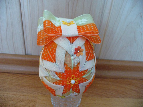 Oranžovobílé vajíčko — foto 3