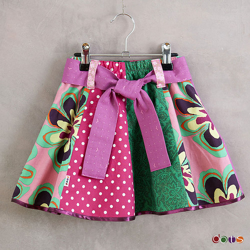 Patchworková sukně Pink — foto 3