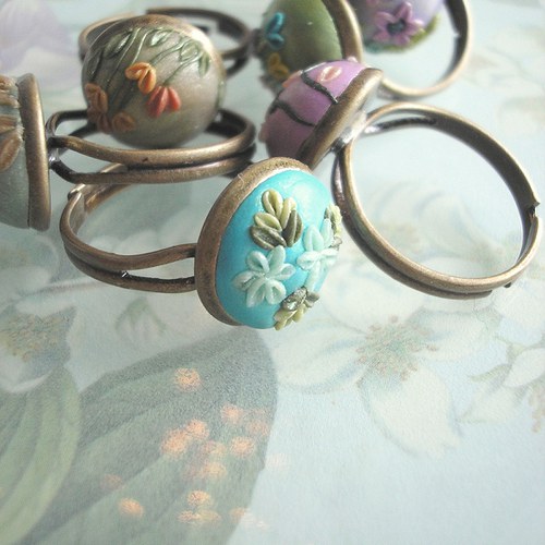 Prstýnek Flower Button - Hortus — foto 4