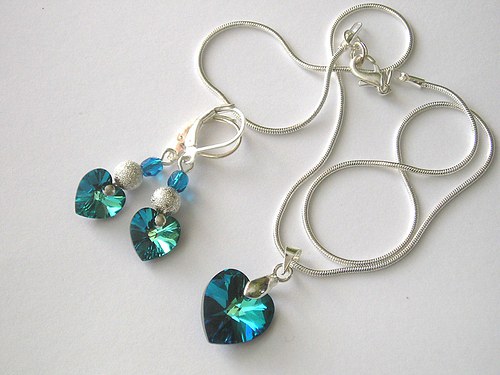 Swarovski sada Bermuda Blue AB ( 10+14 ) — foto 3