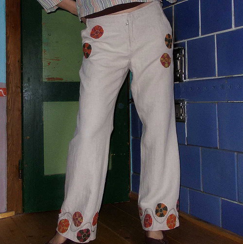 Kalhoty s kolečkama — foto 6
