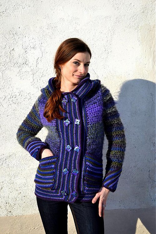 Kabátik "Violet Star" — foto 3