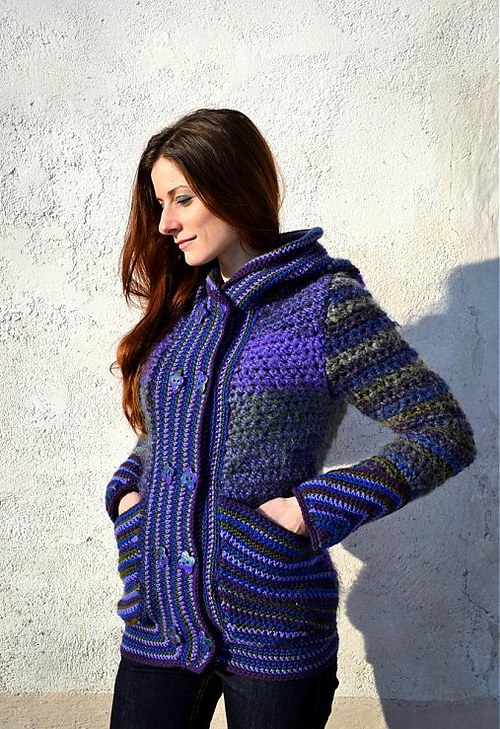 Kabátik "Violet Star" — foto 4