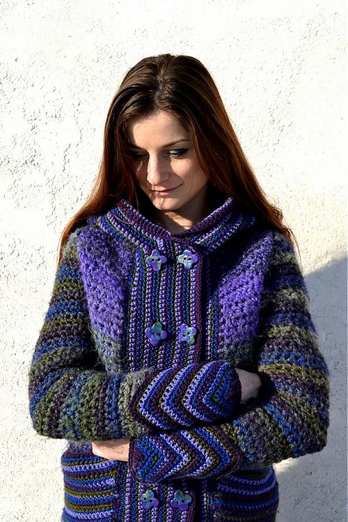 Kabátik "Violet Star" — foto 5