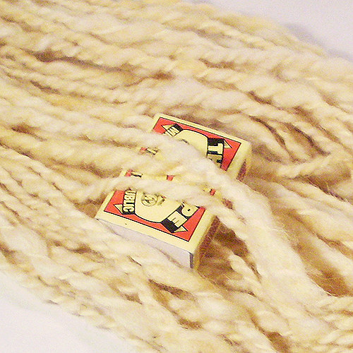Pletací příze bílá 125g, 60m — foto 3