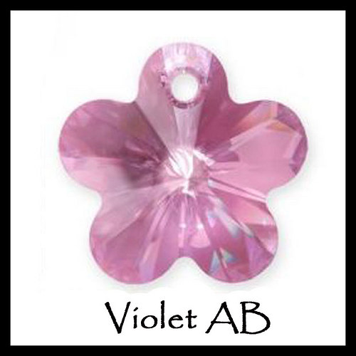 Swarovski kytičky - Violet — foto 2