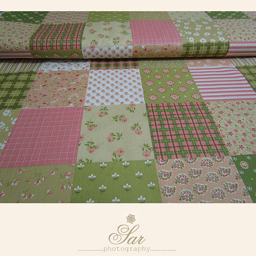 Růžový patchwork — foto 2