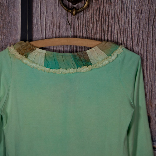 Triko patchwork - vel.M — foto 3