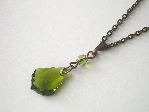 Swarovski sada Baroko Olivine — foto 3
