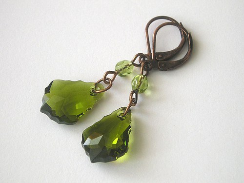 Swarovski sada Baroko Olivine — foto 4