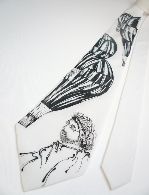 Hedvábná kravata — foto 2