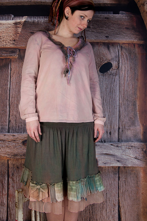 Krátká sukně - vel.L/XL — foto 4