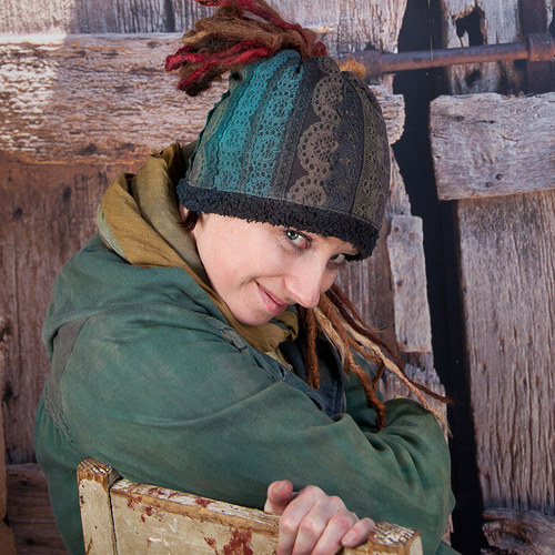 Dámská čepice-(oboustraná) — foto 2