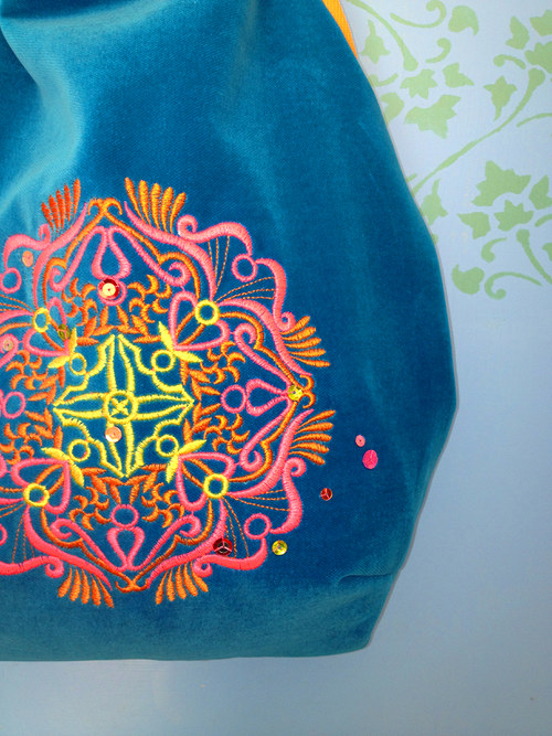Kabelka AZTEC TURQUOISE N.3 — foto 3