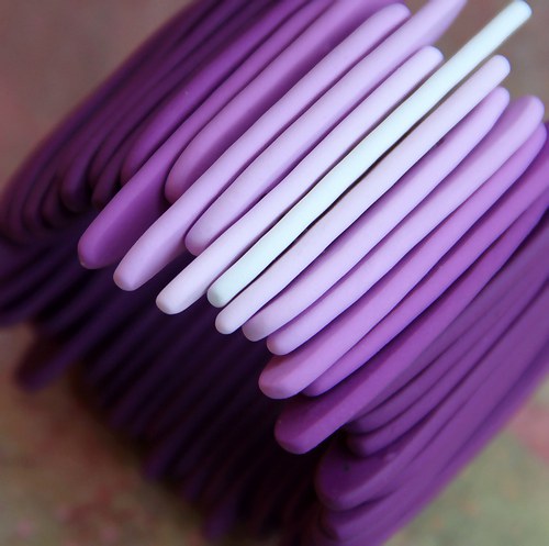 Vertical lines /violet/ — foto 2