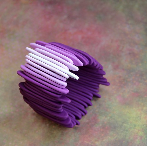 Vertical lines /violet/ — foto 3