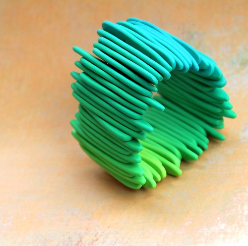 Vertical lines /green/ — foto 3