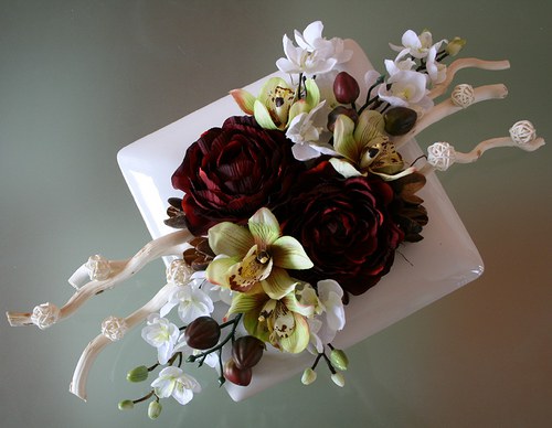 Celoroční dekorace s orchidejemi — foto 2