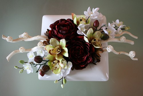 Celoroční dekorace s orchidejemi — foto 3
