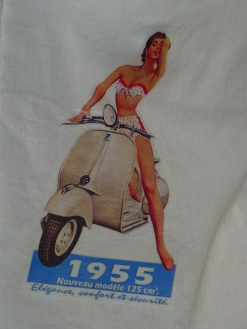 Košile/tunika retro Vespa — foto 4