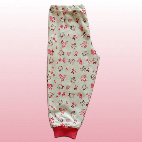 Pyžámko bílé Lovely Kitty v.98 Sleva 10%!!! — foto 2