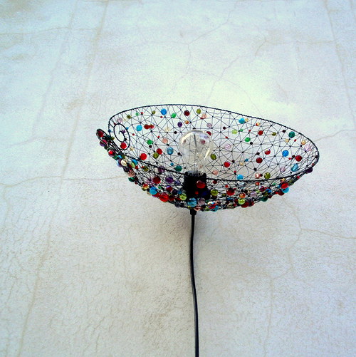 Cirkus. Drátované stínidlo. — foto 2