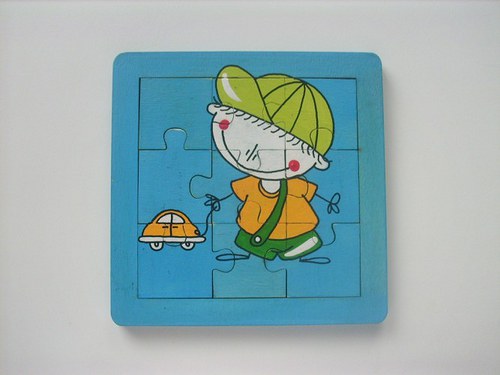 Dřevěné puzzle — foto 2