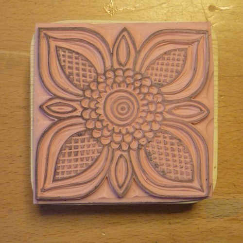 Razítko ornament velký — foto 3