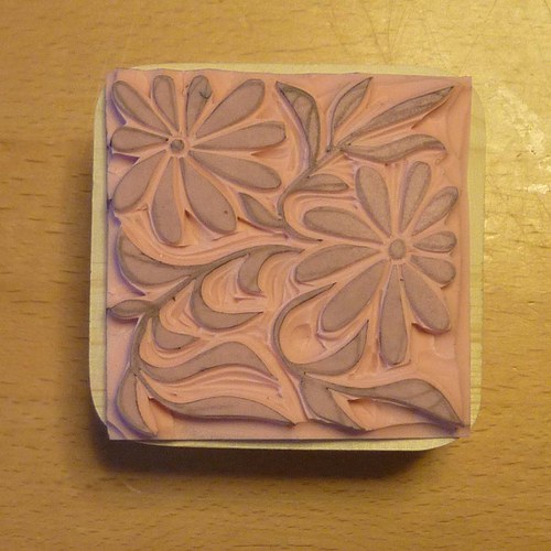 Razítko ornament květinový — foto 3