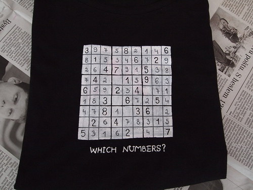 Hravé tričko: sudoku — foto 3