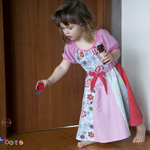 Patchworkové šaty — foto 3