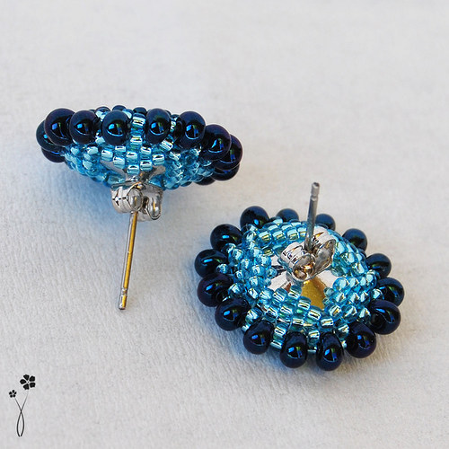 IRIS náušnice Swarovski — foto 5