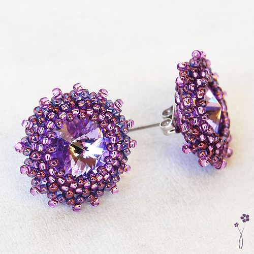 VIOLA náušnice Swarovski — foto 2