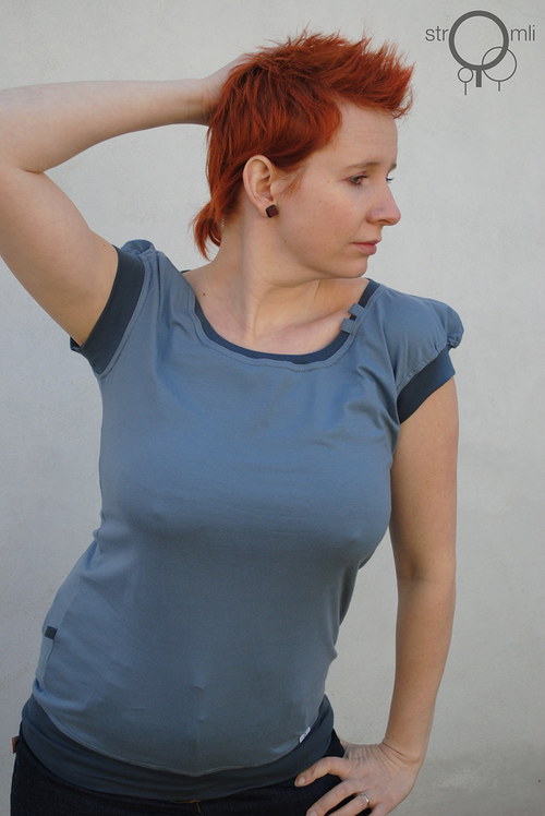 Šedá myška!!, vel. L- — foto 4